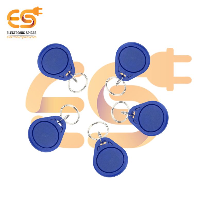 125KHz RFID Keychain Pack of 5